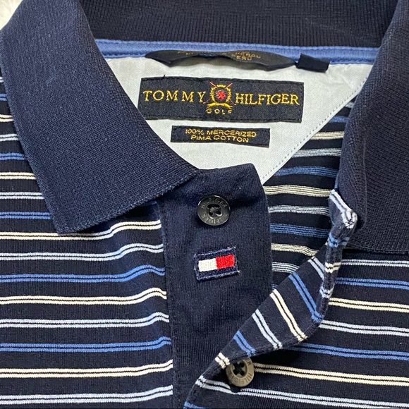 Vintage Tommy Hilfiger Golf Polo Shirt Size XL - Picture 2 of 8